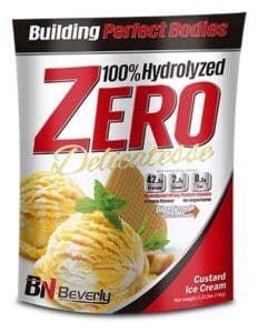 Delicates Hydrolyzed Zero 1 kg - pudingos fagylalt íz
