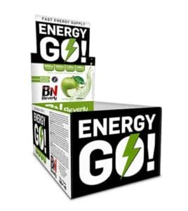 Energy Go Pre Workout! Energizáló gél, energiaital edzés előtt - zöld alma ízben